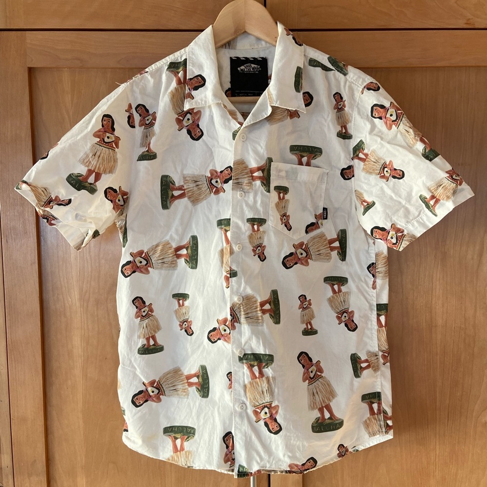 Vans Aloha Hawaiian short sleeve button up shirt